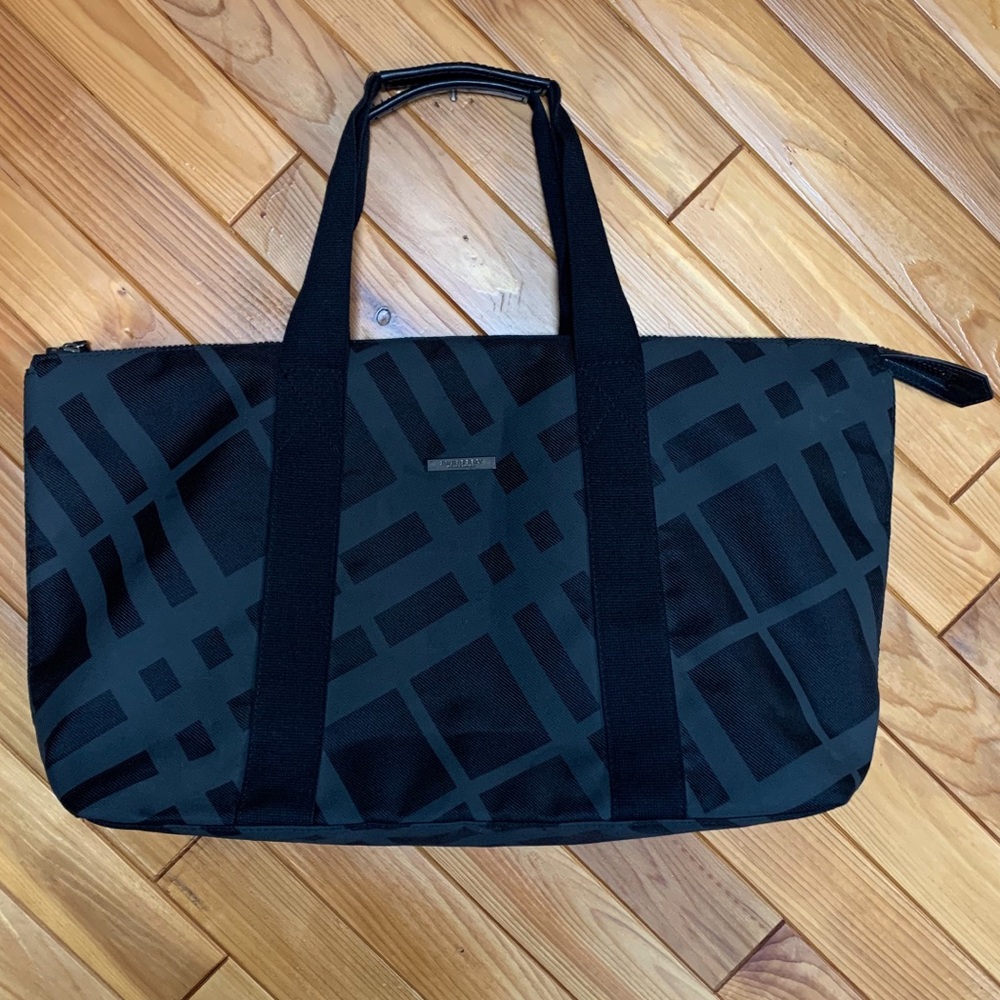 Burberry Fragrances Lined Overnighter / Tote Bag